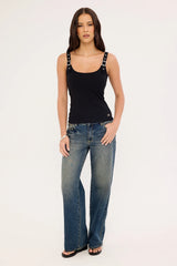 Neovision Silencer Buckle Singlet Tank Top Black