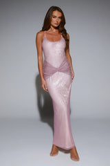 LUXE Exclusive Events Maxi Dress Pink