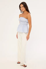 Perfect Stranger Robie High Rise Suiting Pants White